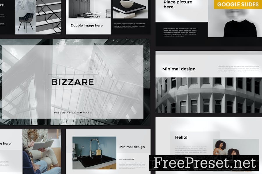 Bizzare Minimal - Google Slides