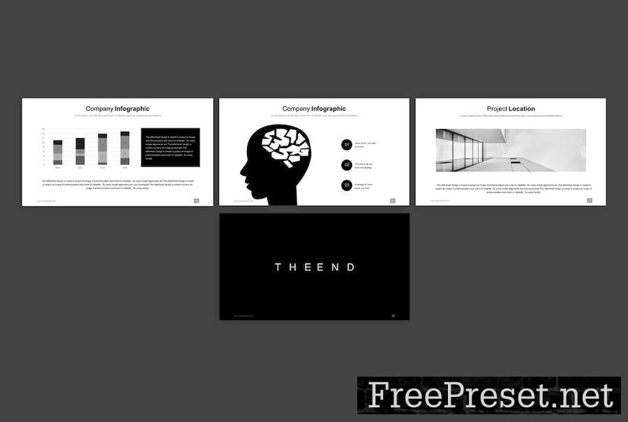 Black & White PowerPoint LYEG76T