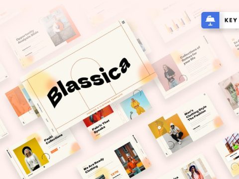 BLASSICA - Fashion & Clothing Keynote Template VMCDH45