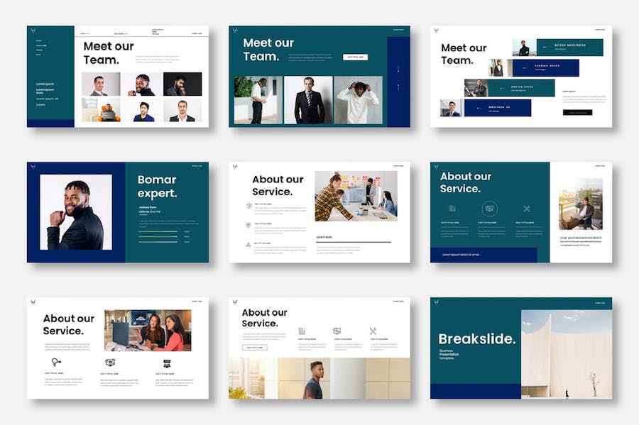 Bomar - Business Google Slide Template