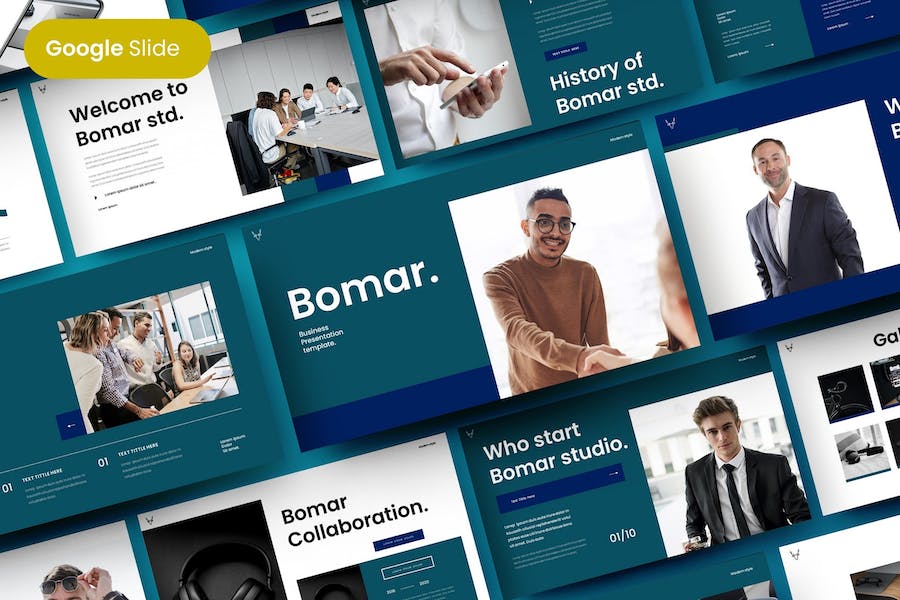 Bomar - Business Google Slide Template