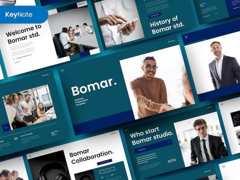 Bomar – Business Keynote Template 7H3LV2E