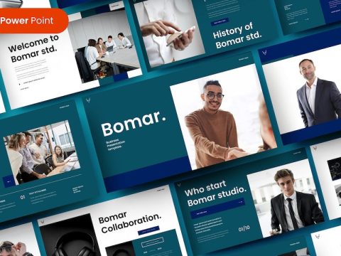 Bomar – Business PowerPoint Template L6PH7C3