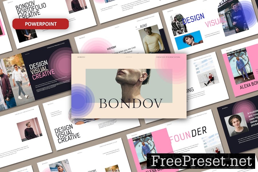 Bondov Powerpoint Template BBNHR6L