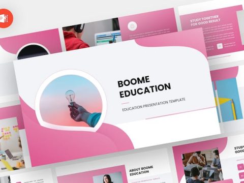 Boome - Education Powerpoint Template 2CMV2PN