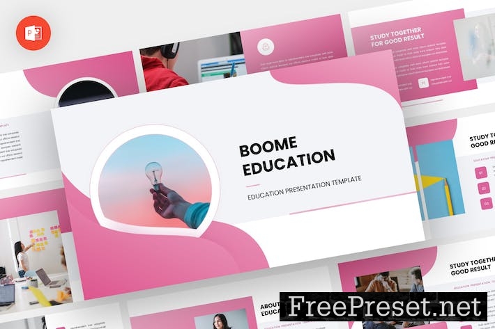 Boome - Education Powerpoint Template 2CMV2PN