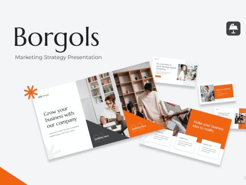 Borgols - Marketing Strategy Keynote Template NQJP393