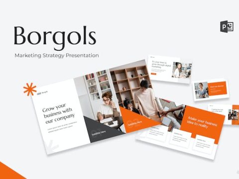 Borgols - Marketing Strategy PowerPoint W5SXPJ6