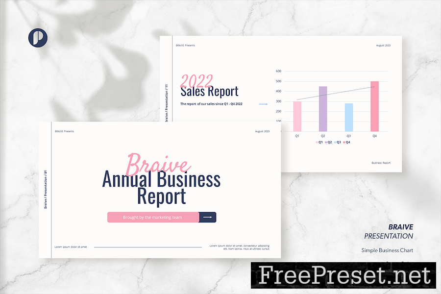 Braive - simple business chart presentation 3U8Q9Q7