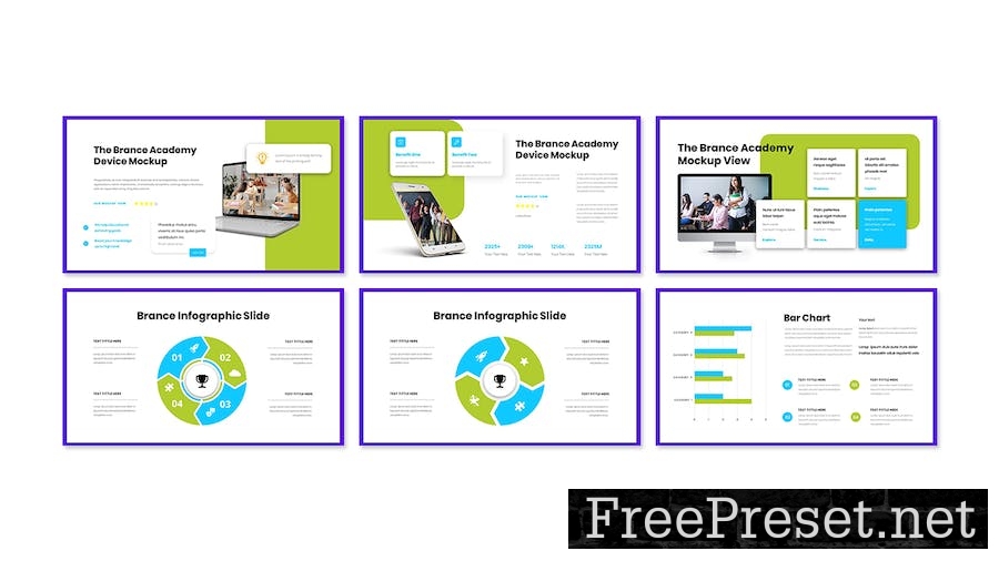 Brance Education Presentation PowerPoint Template PAZ4W2V