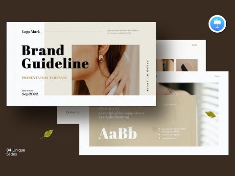 Brand Guideline Keynote Template CPV2Z9U