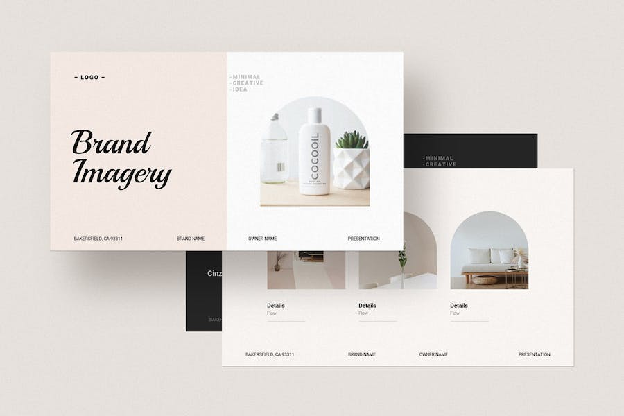 Brand Guideline Powerpoint Template Z93CQP4