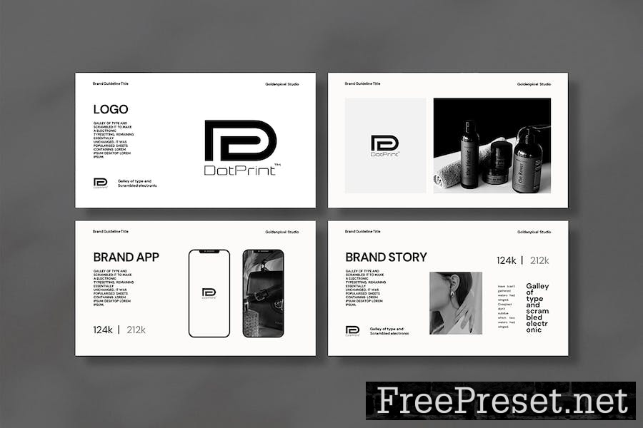 Brand Guideline Presentation Template