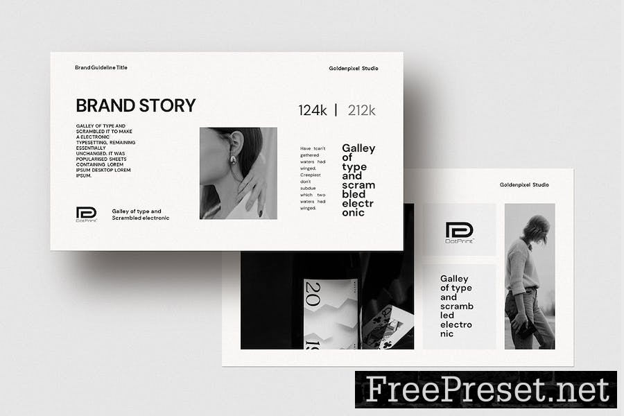 Brand Guideline Presentation Template