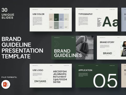 Brand Guideline Presentation Template