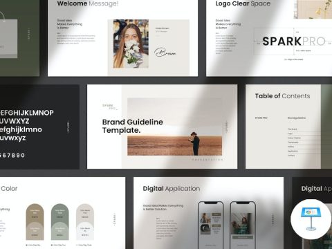 Brand Guideline Presentation Template ARPSBHN