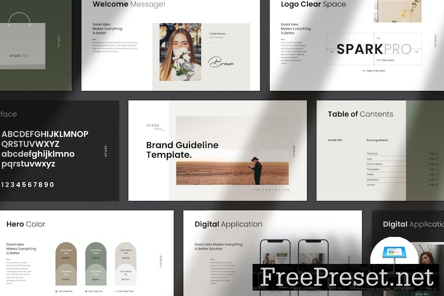 Brand Guideline Presentation Template ARPSBHN