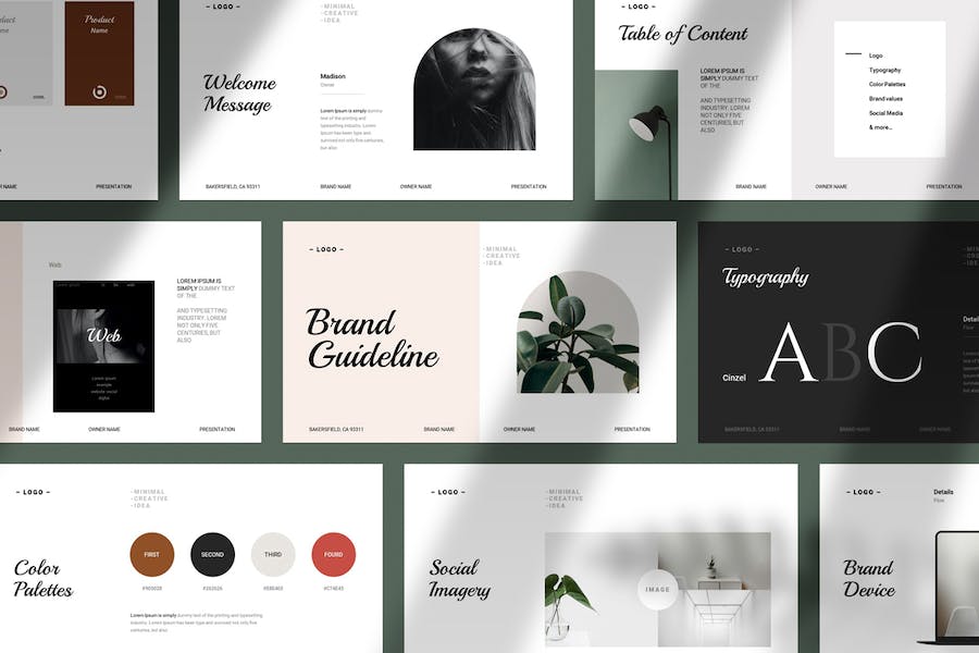 Brand Guideline Template 7TAZHRG