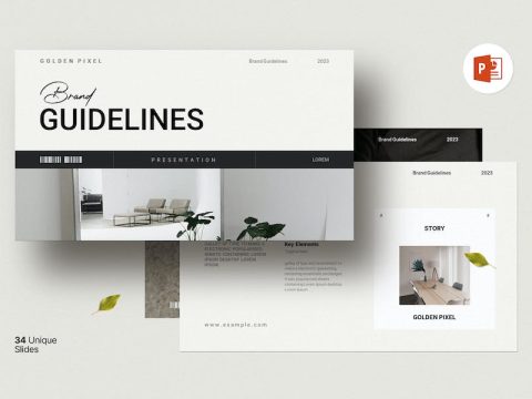 Brand Guideline Template QHSLP5W