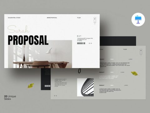 Brand Proposal Keynote Template