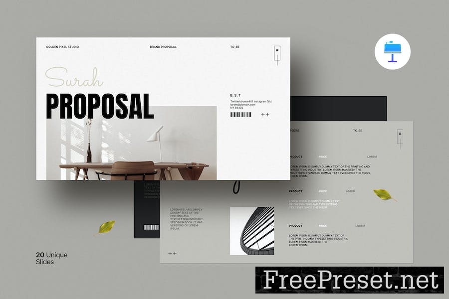 Brand Proposal Keynote Template