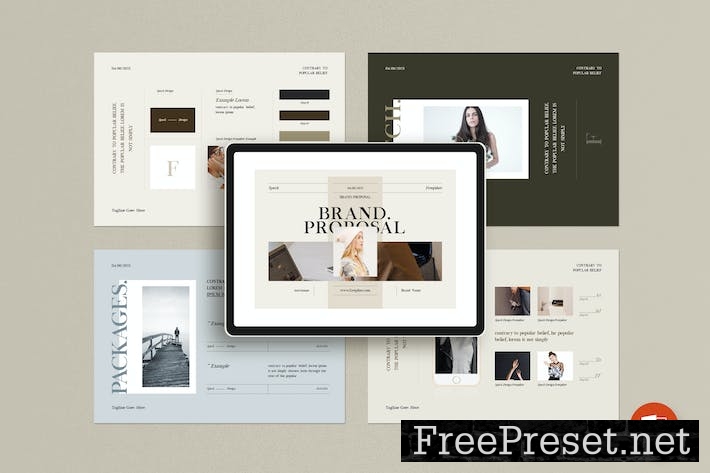 Brand Proposal PowerPoint Template EQEDLFQ