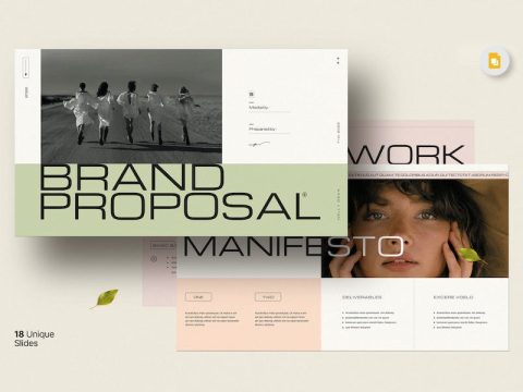 Brand Proposal Presentation DP7ZLJX