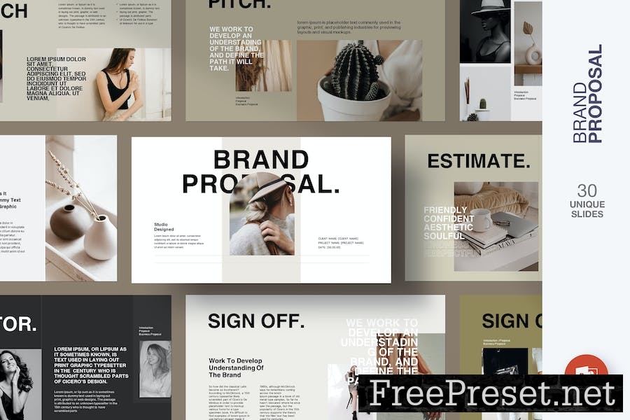 Brand Proposal Presentation Template