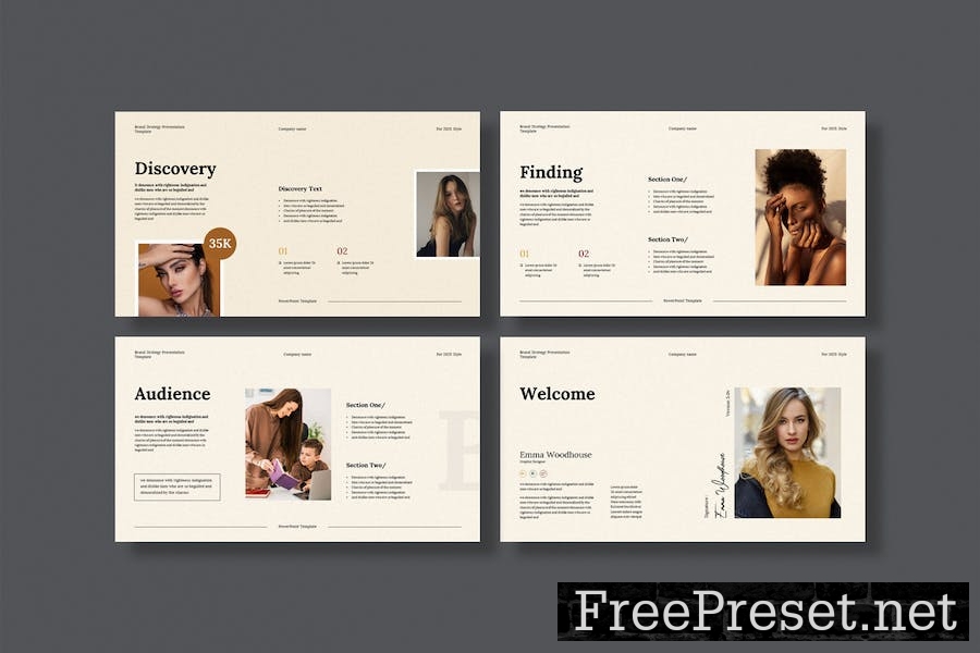 Brand Strategy Google Slide Template