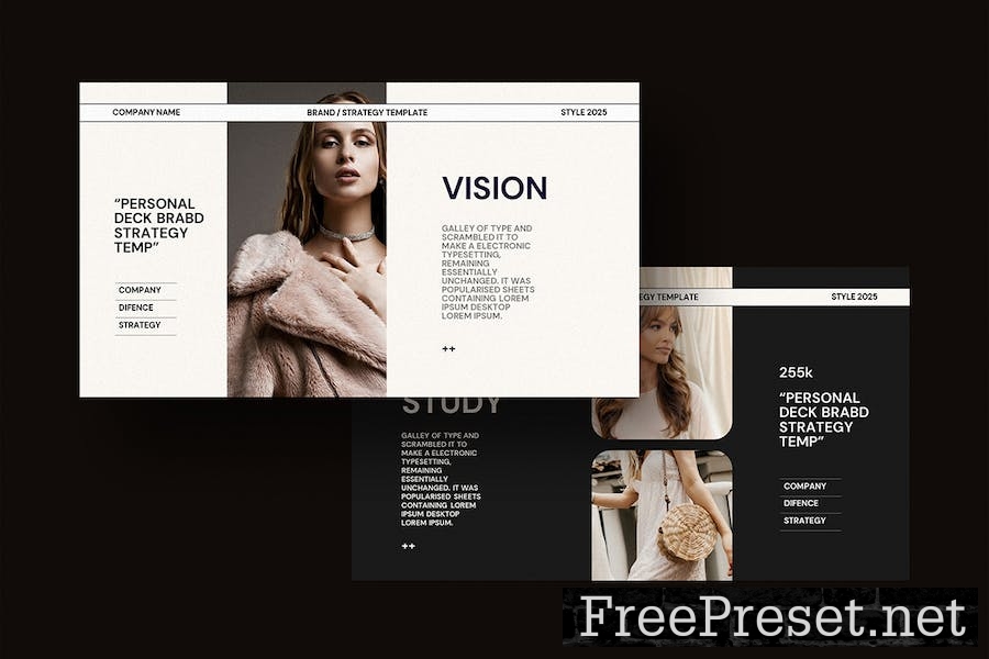 Brand Strategy Keynote Template K94GN4S