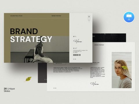 Brand Strategy Keynote Template NGHZ34L