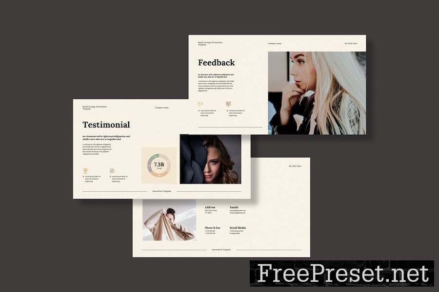 Brand Strategy Presentation template