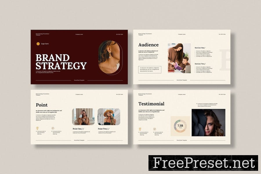 Brand Strategy Presentation template