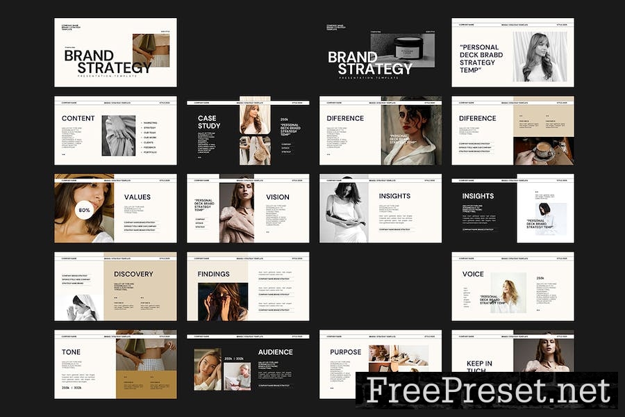 Brand Strategy Presentation Template 5SNW5EM