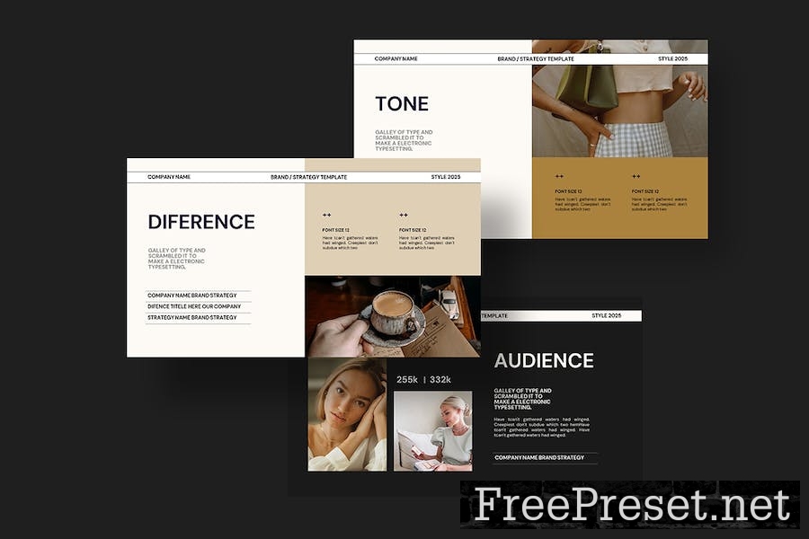 Brand Strategy Presentation Template 5SNW5EM