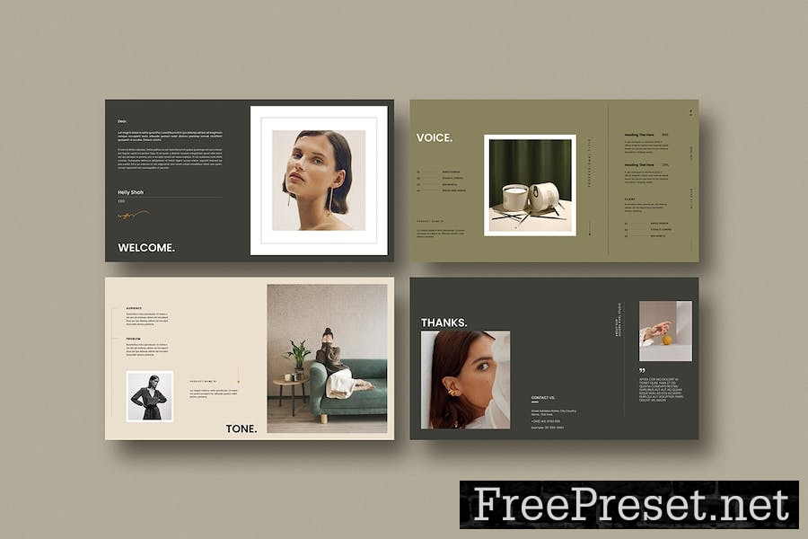 Brand Strategy Presentation Template 8MQ6E3J