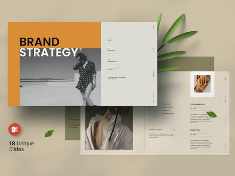 Brand Strategy Presentation Template 8MQ6E3J