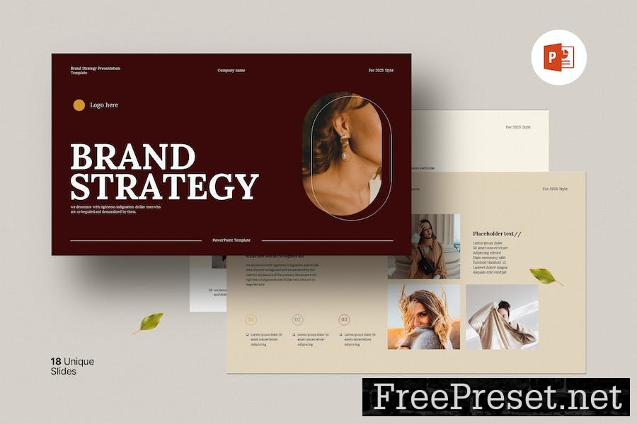 Brand Strategy Presentation template