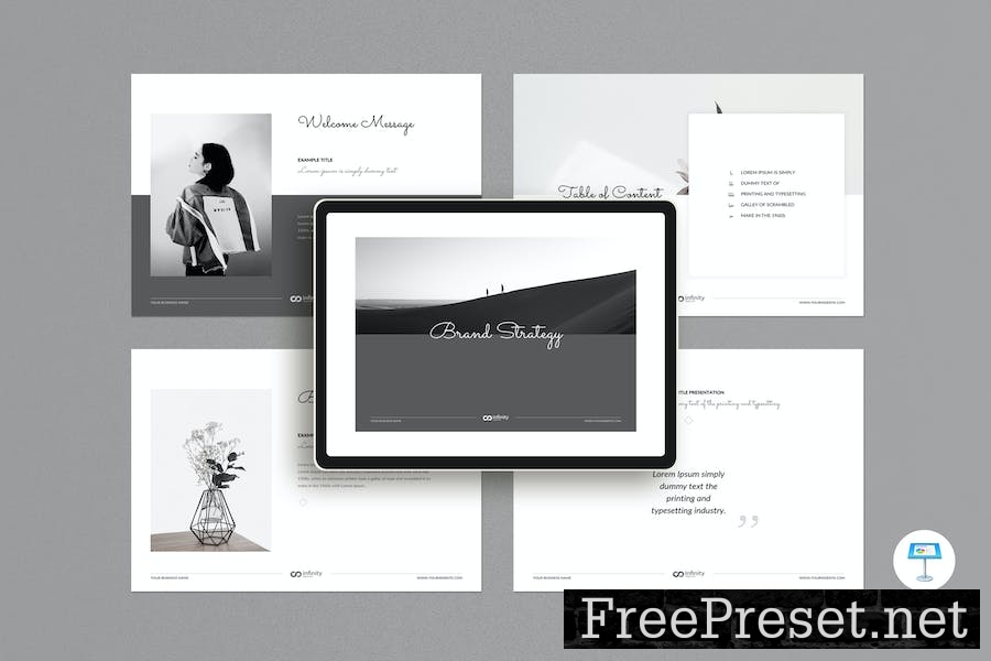 Brand Strategy Workbook Keynote Template TUECRCZ