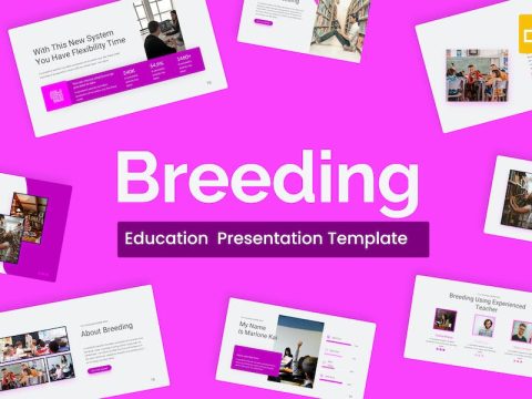 Breeding Purple Creative Education Google Slides YSF9JY3