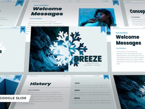 BREEZE - Digital Business Profile GSL Template