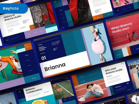 Brianna – Business Keynote Template J7RG8QJ