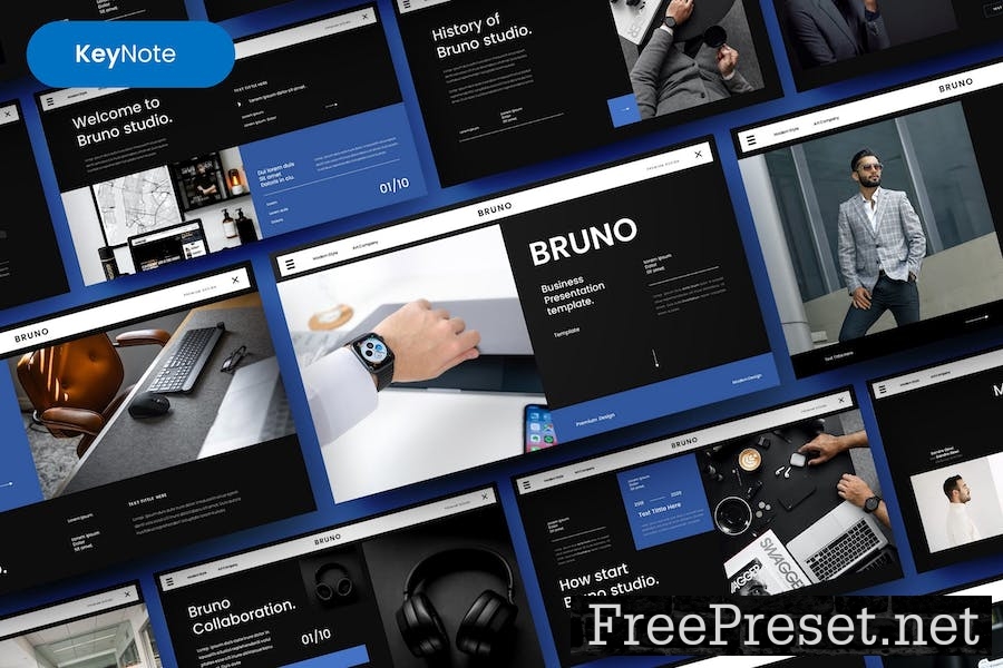 Bruno – Business Keynote Template CQ4LMWL