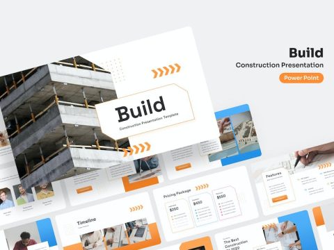 Build - Construction PowerPoint Presentation 87VP465