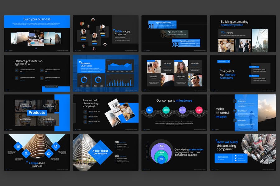 Buildooze Business Google Slides Template