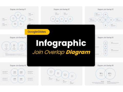 Bundle Diagram Join Overlap - GSlides Template W642AUH