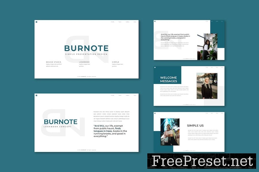 Burnote - Powerpoint GGX22RF