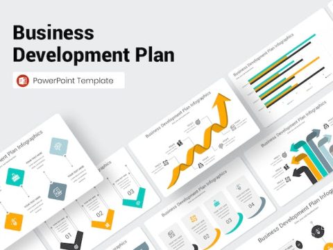 Business Development Plan Infographics Powerpoint