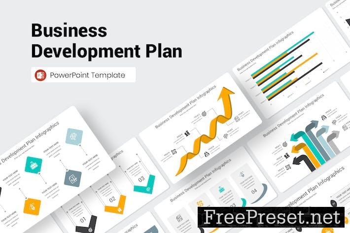 Business Development Plan Infographics Powerpoint