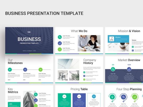 Business Google Slides Presentation Template FTATNAE